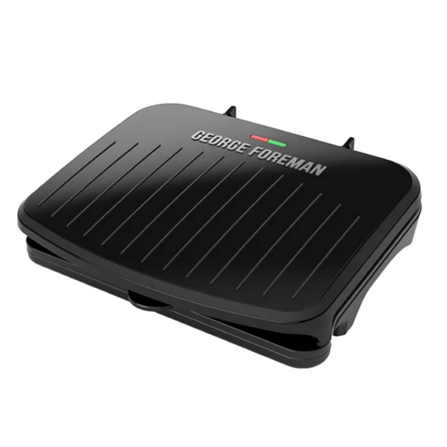 George Foreman 5-Serving Classic Plate Electric Indoor Grill & Panini Press