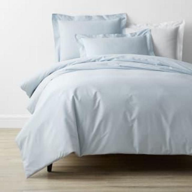 Company Cotton™ Percale Sheet Set - Pale Blue, Queen
