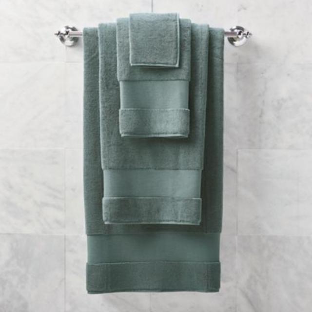 Resort Cotton Bath Towels - Spruce