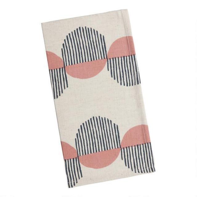 Circle Print Morgan Napkins Set of 4