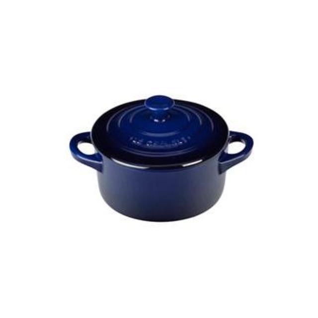 Mini Round Cocotte -  Indigo