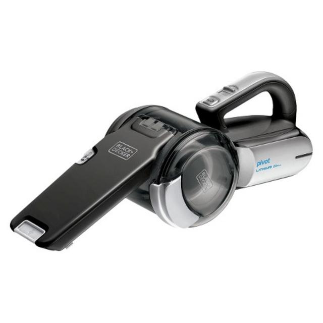 Black & Decker 20V MAX Lithium Pivot Hand Vac