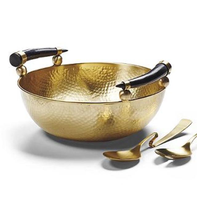 Donatella Hammered Serving Bowl