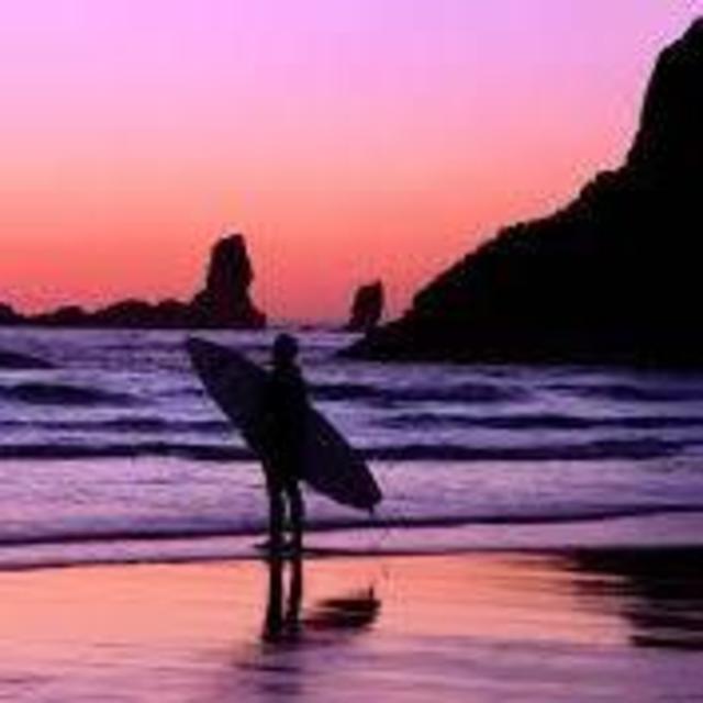 Surfing Lesson!