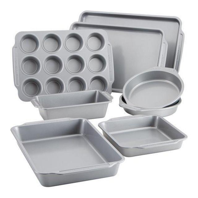 Farberware® 8-Piece Nonstick Bakeware Set in Grey