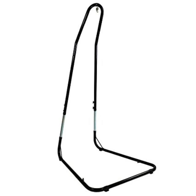 Sunnydaze Adjustable Hammock Chair Stand for Hammock Chairs and Swings, Adjusts up to 93 Inches Tall