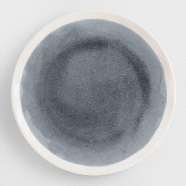 Gray Henley Dinner Plate, Set of 4