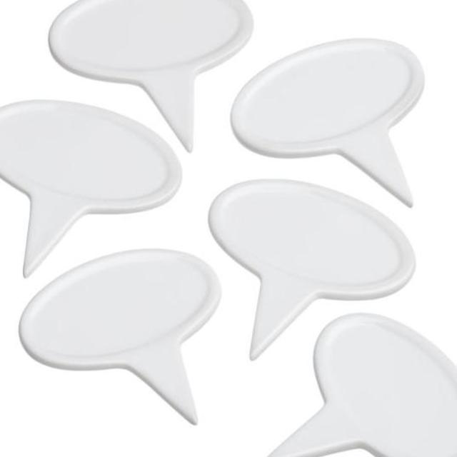 Set of 6 Cheese Markers