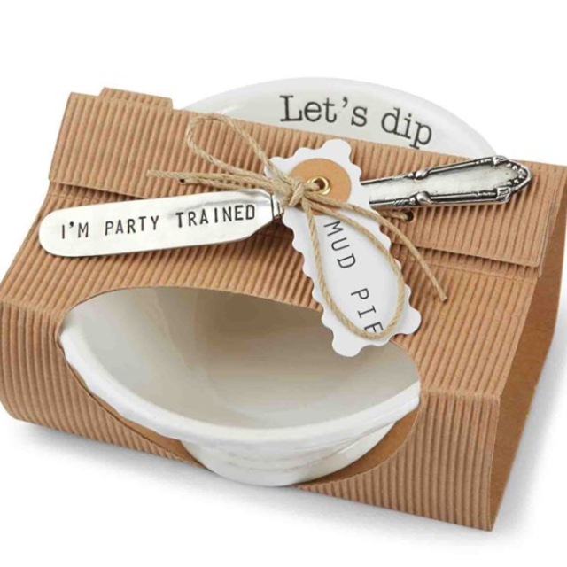 Let's Dip Bowl | Mud Pie