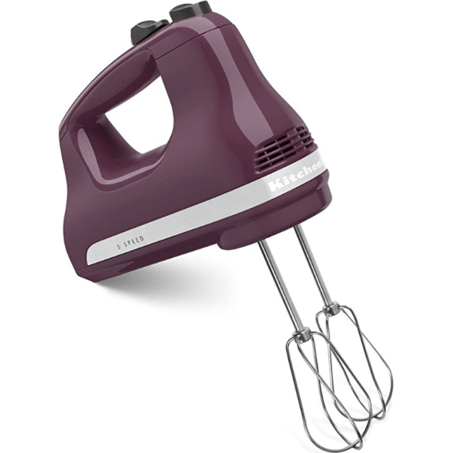 KitchenAid 5-Speed Ultra Power Hand Mixer (Boysenberry)
