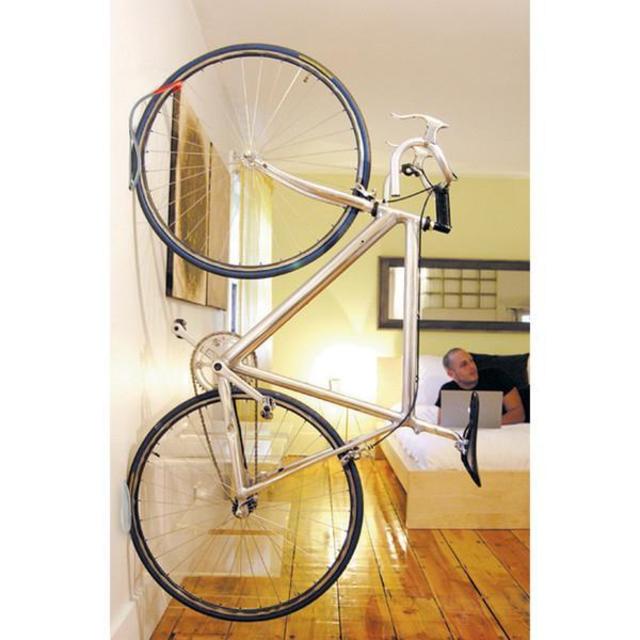 Bike Rack - Delta Design Wall Mounted Bike Rack and Tire Tray