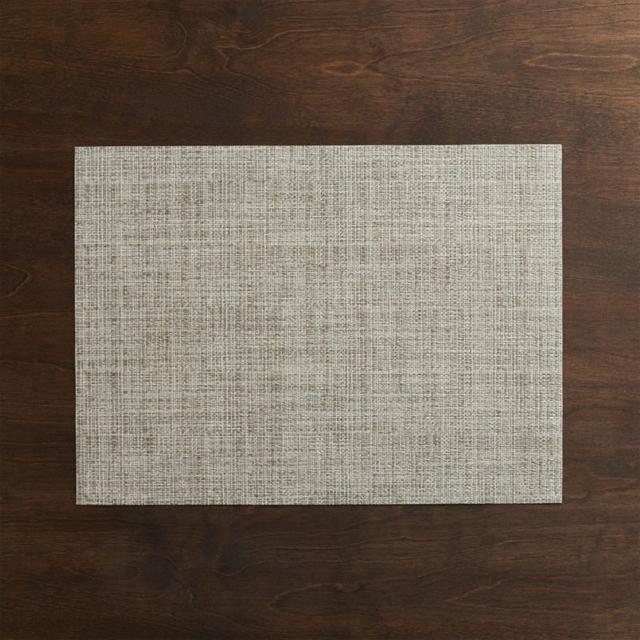 Chilewich ® Crepe Neutral Vinyl Placemats, Set of 4