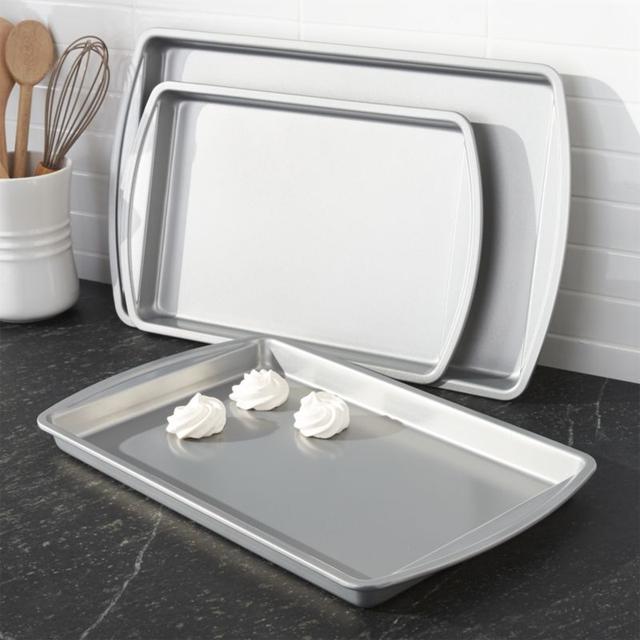 Non-Stick Baking Sheets, Set of 3