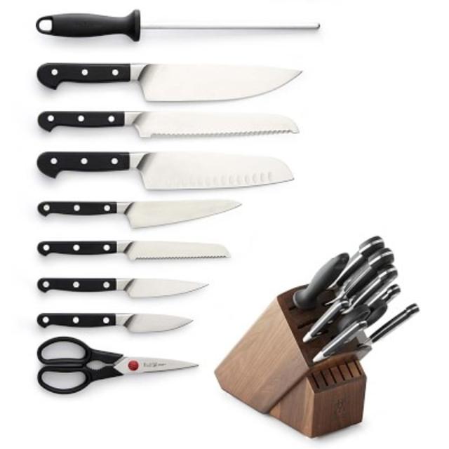 Zwilling J.A. Henckels Pro 10-Piece Knife Block Set