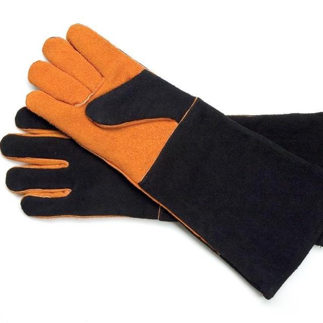 Barbecue Extra Long Suede Gloves