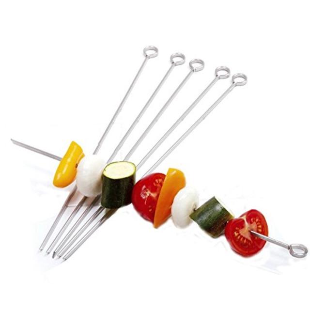 Norpro Stainless Steel Skewers, Set of 6