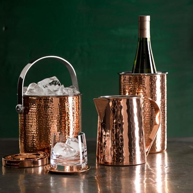 Hammered Copper Wine Chiller