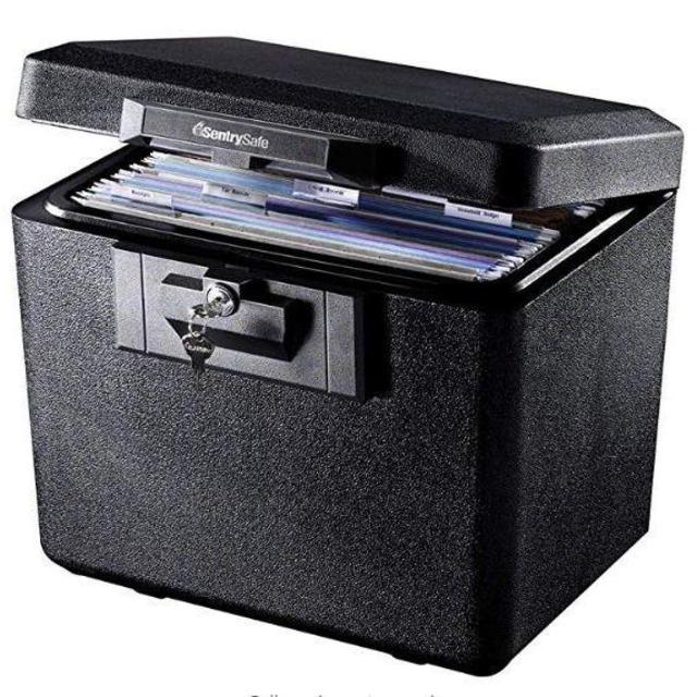SentrySafe 1170 Fireproof Box with Key Lock