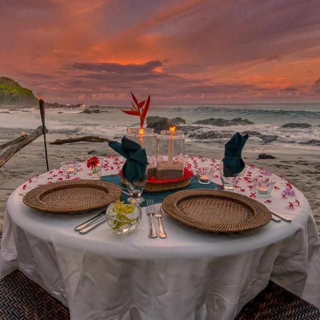 Dinner On Our Honeymoon
