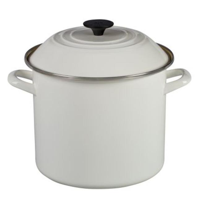 Le Creuset Enameled Steel Stockpot, 10 qt.