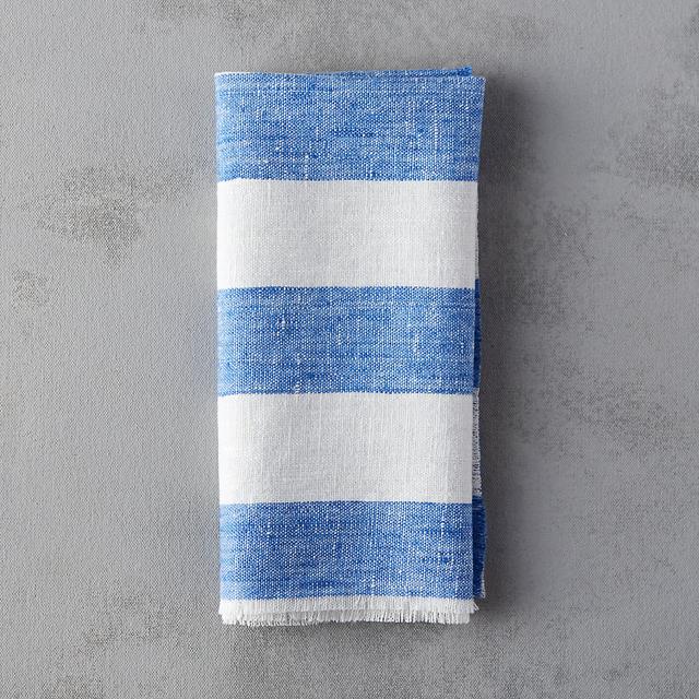 Lithuanian Linen Napkin, Wide Stripe
