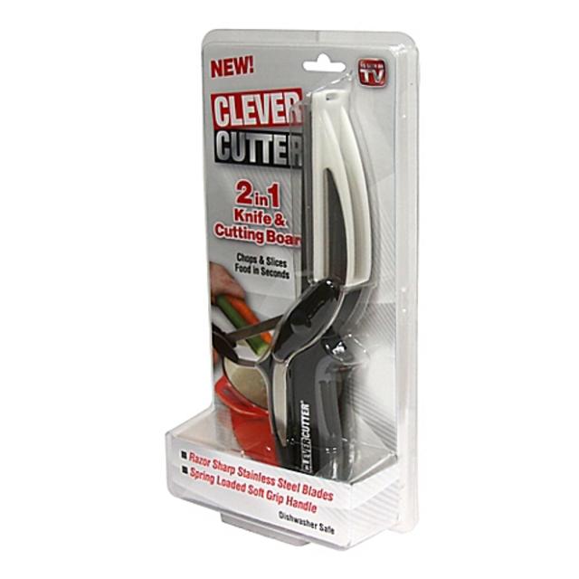 Clever Cutter® 2-in-1 Knife and Cutting Board