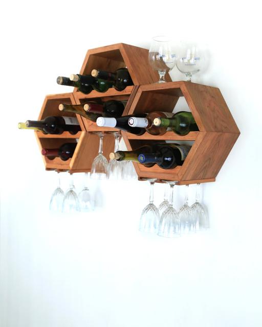 Wood Wine Rack