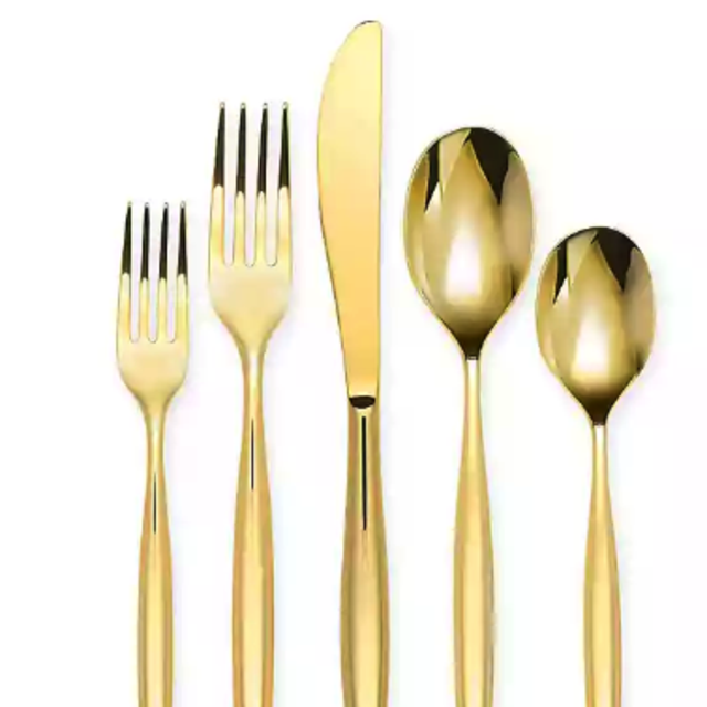 Olivia & Oliver™ Madison 20-Piece Flatware Set in Gold