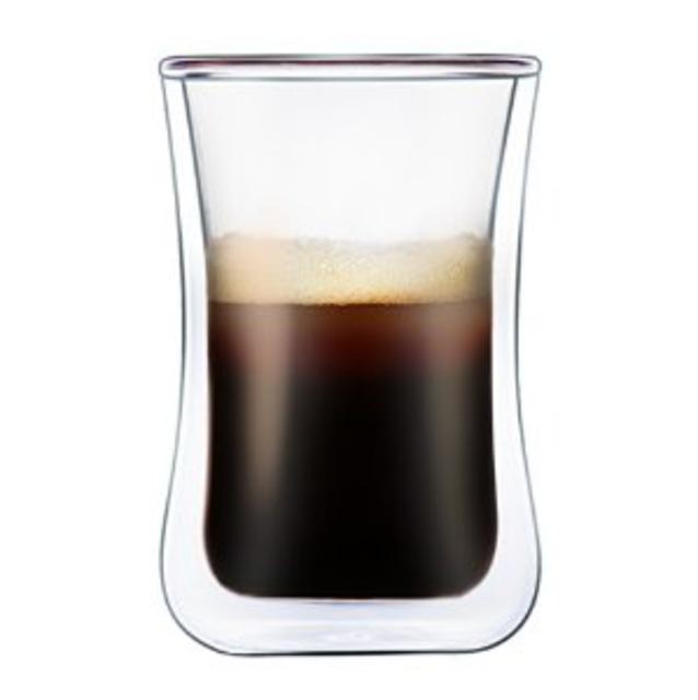 Mibuu Double Walled Glass Coffee / Latte / Cappuccino / Tea Cup