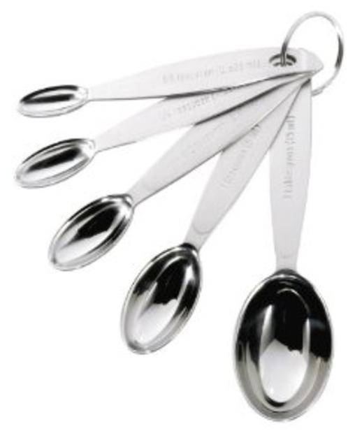 Cuisipro Stainless Steel Measuring Spoon Set
