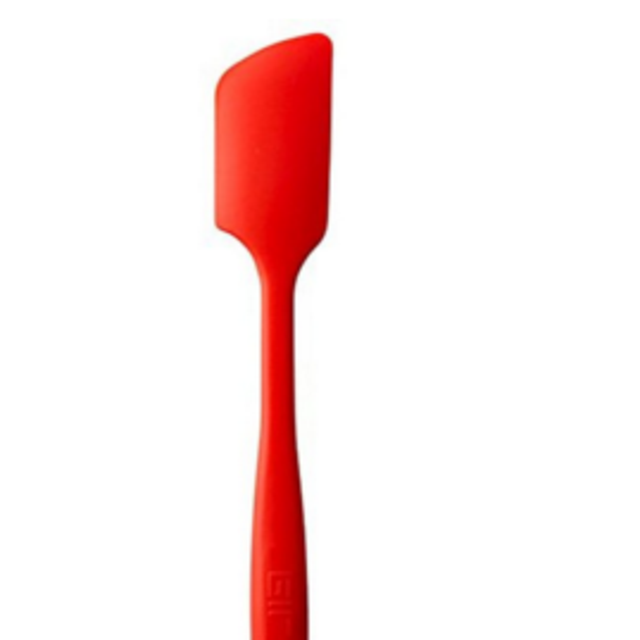 Get It Right Ultimate Spatula (11"); Lifetime Guarantee, Dishwasher Safe + Heat Resistant; Premium Quality, Platinum Silicone, Professional Grade - The Original All-Silicone Spatula, Red