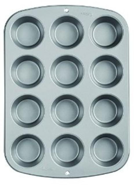 Wilton Recipe Right Nonstick 12-Cup Regular Muffin Pan