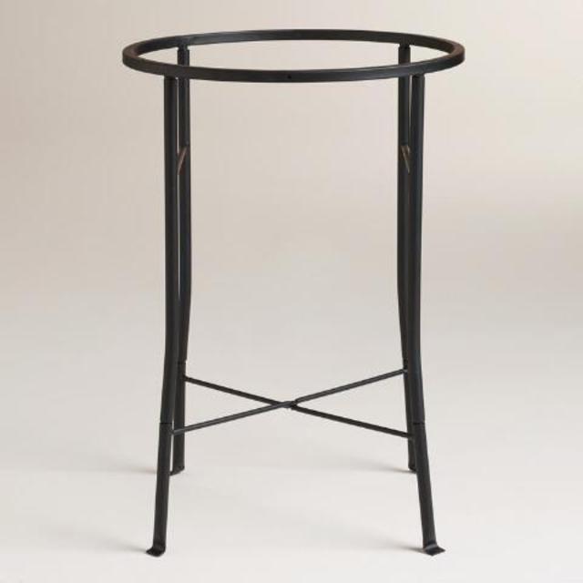 Black Metal Party Tub Stand