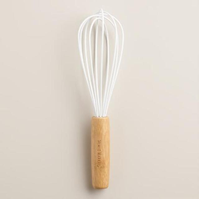 White Silicone Whisk