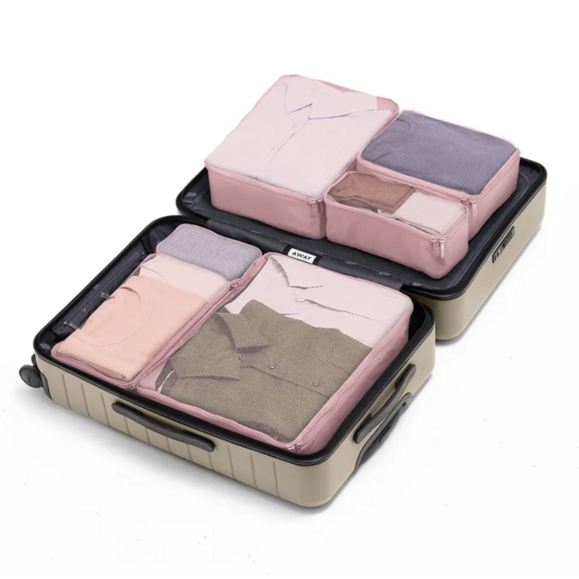 The Insider Packing Cubes (Set of 6) in Petal