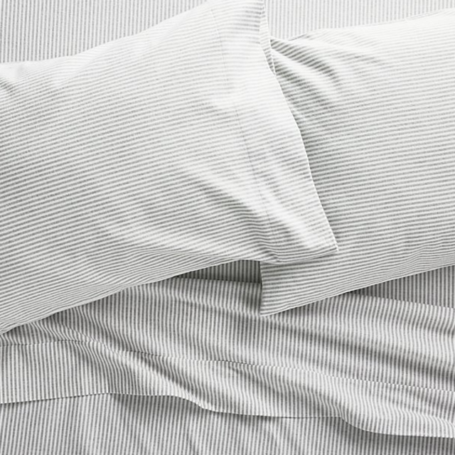 Stripe Flannel Sheet Set King