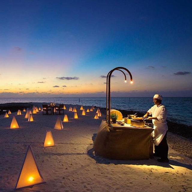 Dinner on a Private Island @ Gili Lankanfushi