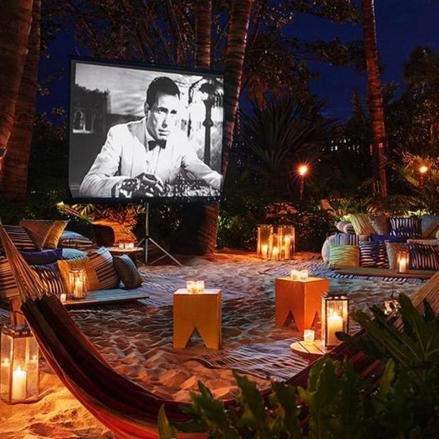 Private Jungle Cinema @ Gili Lankanfushi