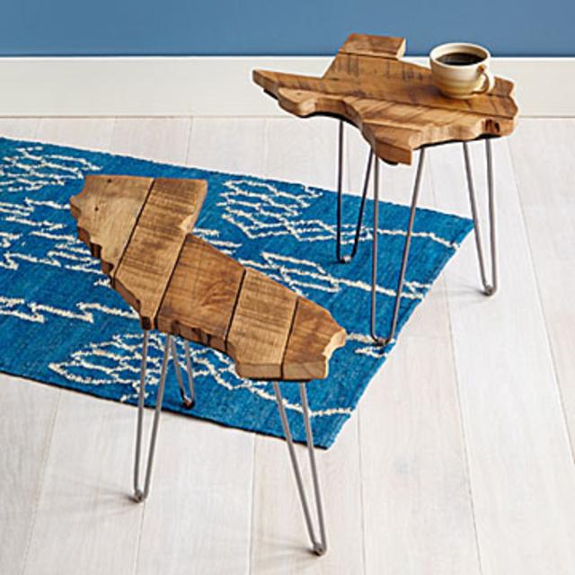 Barnwood State Side Tables (North Carolina)