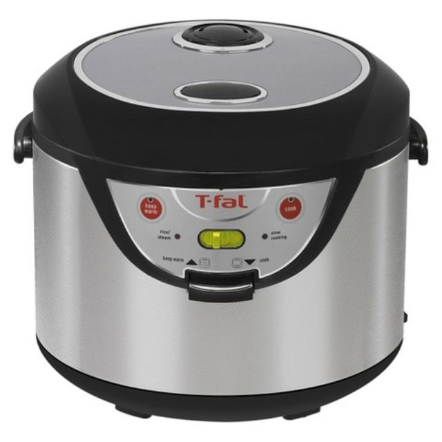 T-Fal Balanced Living 3 in 1 Rice Cooker - Black