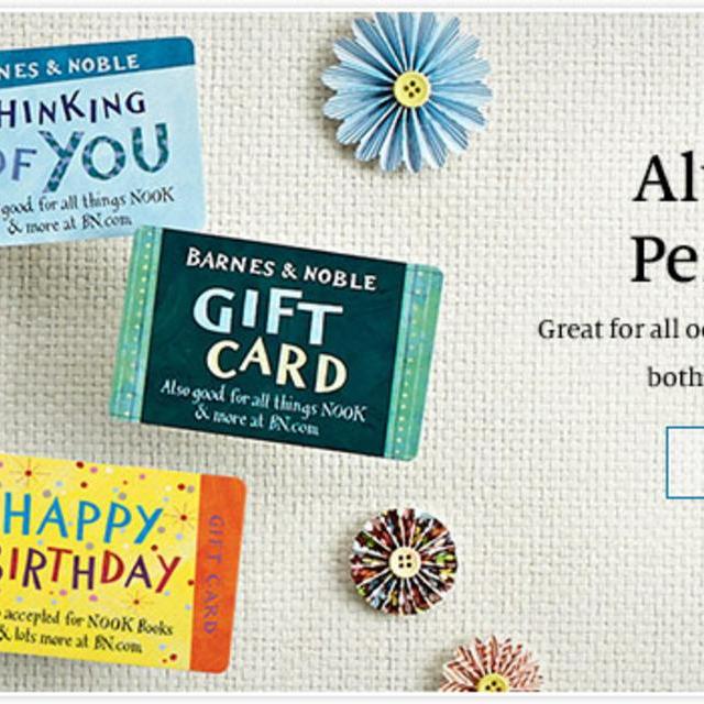 Barnes and Noble Gift Cards