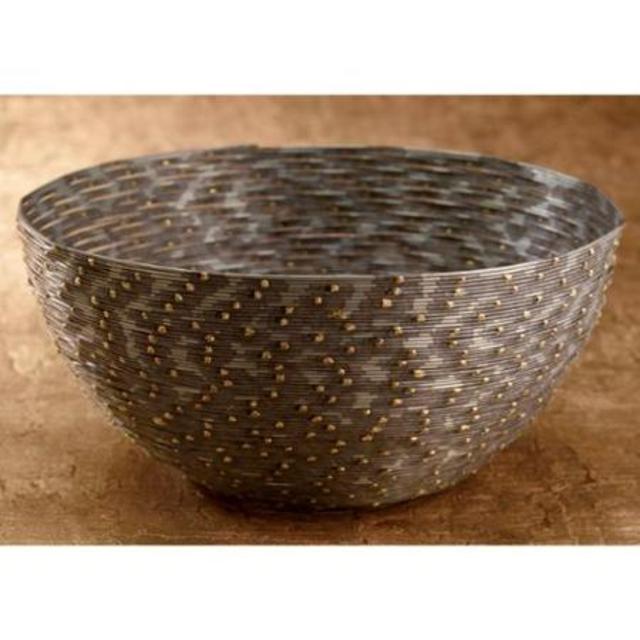 10-inch Iron Coiled Wire Basket
