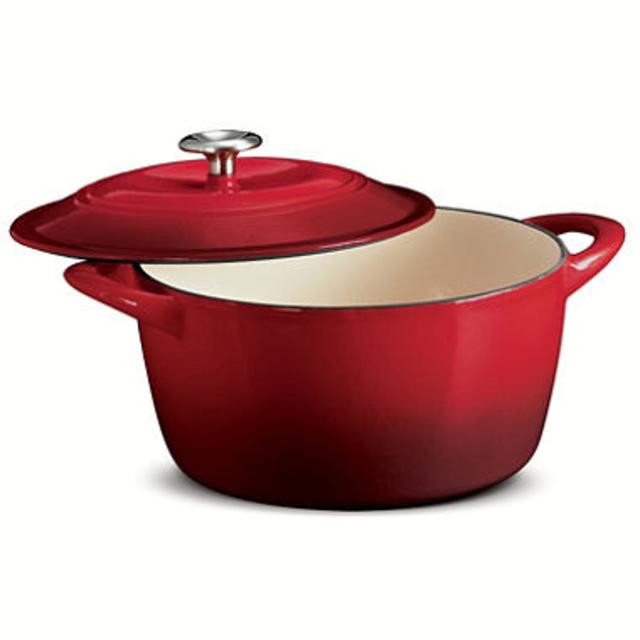 Tramontina Enameled Cast Iron 6.5 Qt Covered Round Dutch Oven