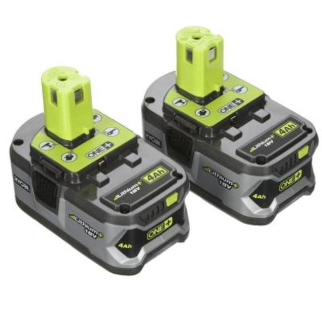 18-Volt ONE+ High Capacity LITHIUM+ Battery (2-Pack)