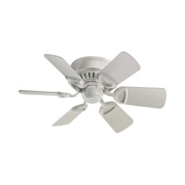 Quorum Medallion 30" Ceiling Fan - Studio White (51306-8)