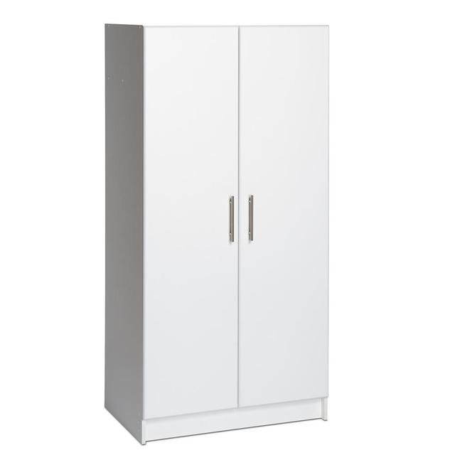 Elite 32 in. Wood Laminate Cabinet in White