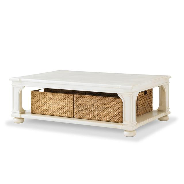 Low Country Coffee Table (White)