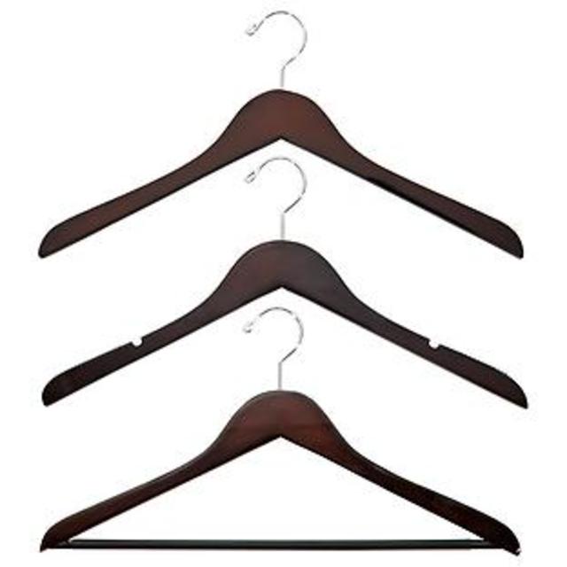 Basic Walnut Wood Hangers