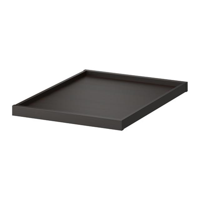 KOMPLEMENT				Pull-out tray, black-brown