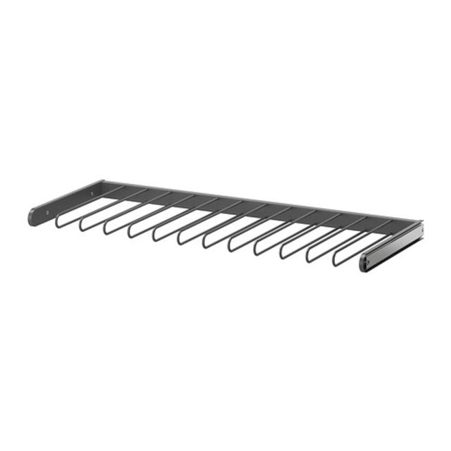 KOMPLEMENT				Pull-out pants hanger, dark gray